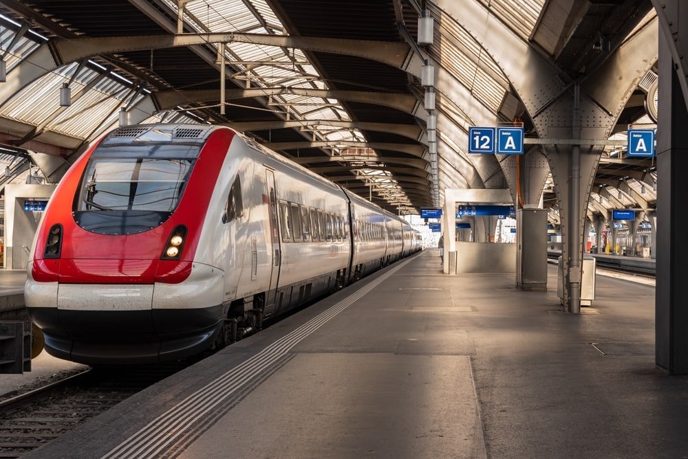 Estación de Tren en Zúrich, Suiza