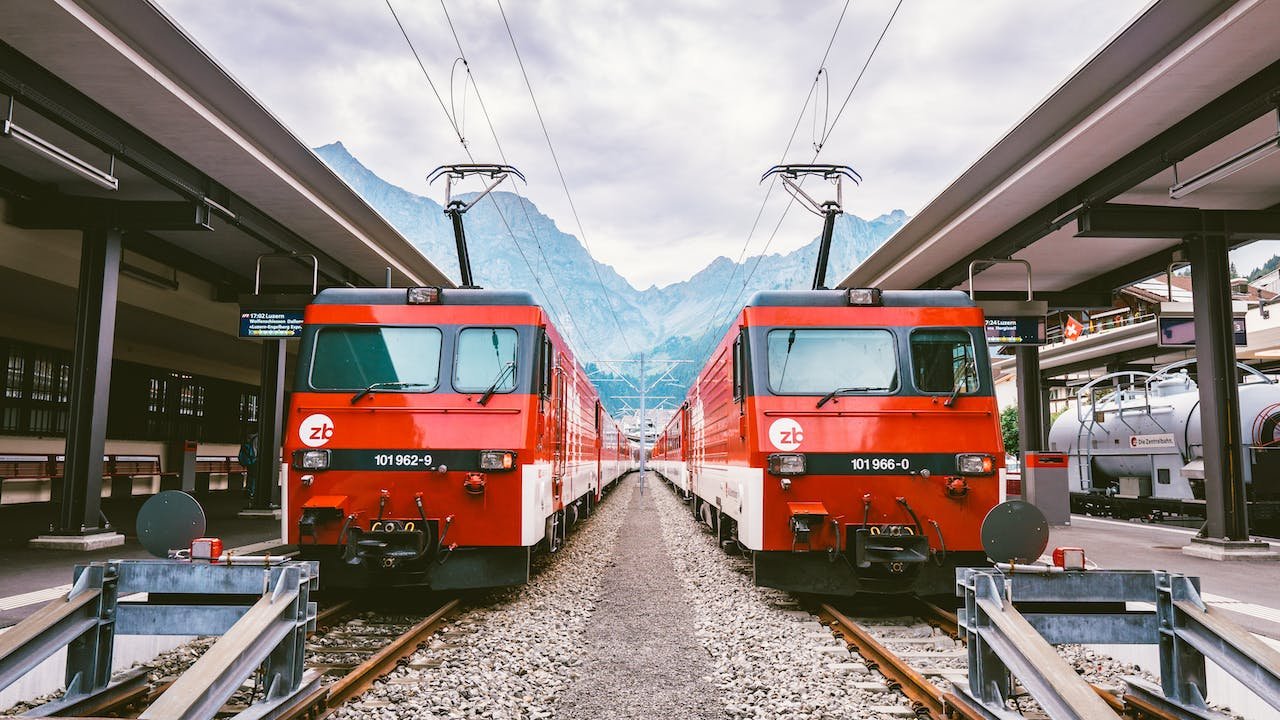 Estación de Tren en Suiza